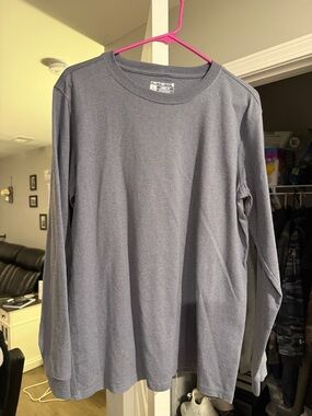 Women’s L Carhartt Long-Sleeve Crew Tee - Gray
